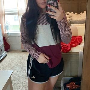 Patterned Long Sleeved T-shirt